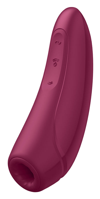 Satisfyer Curve 1 Plus Air Pulse Stimulator and Vibrator vibesextoys from Satisfyer