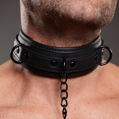 Collared Temptress Collar with Nipple Clamps nipple-clamps from Master Series