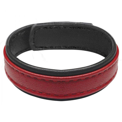 Velcro Leather Cock Ring - The Dildo Hub