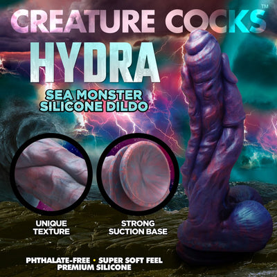 10.6 Inch Hydra | Silicone Seahorse Dildo