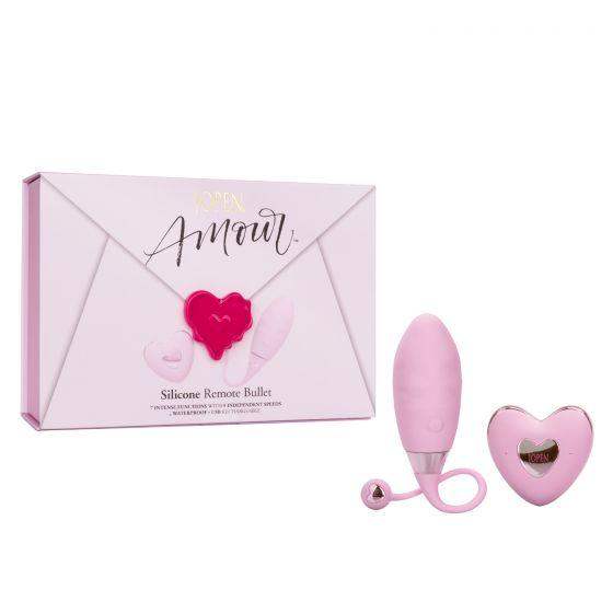 Amour Luxurious Silicone Remote Bullet Vibrator | Jopen - The Dildo Hub
