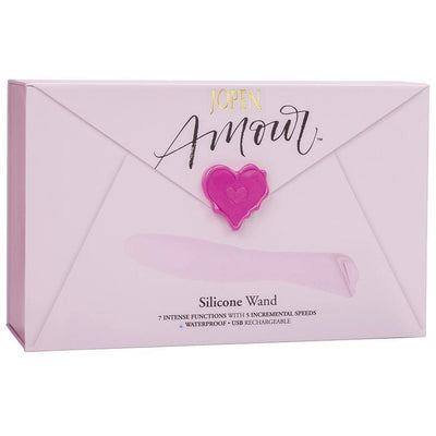 Amour Luxurious Vibrator Pink Wand | Jopen - The Dildo Hub