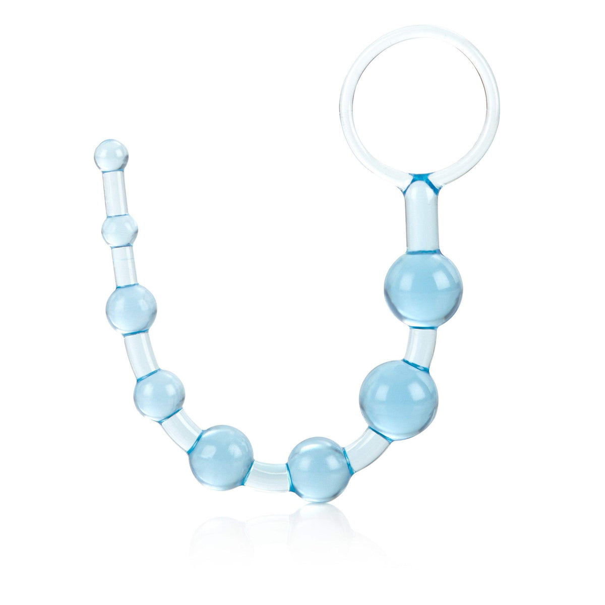 Anal 101 Intro Blue Anal Beads | CalExotics - The Dildo Hub