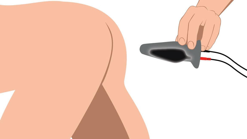 Anal Amplifier Silicone eStim Plug - The Dildo Hub