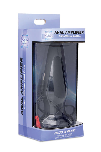 Anal Amplifier Silicone eStim Plug - The Dildo Hub