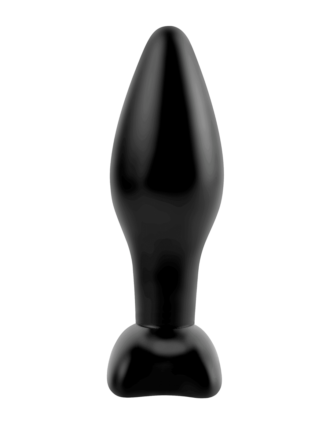 Anal Fantasy Collection Small Silicone Plug - Black - The Dildo Hub