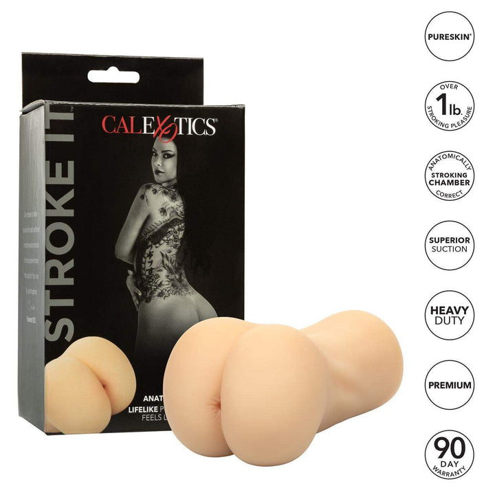 Anal Masturbator Stroke It Ass - Ivory | CalExotics - The Dildo Hub