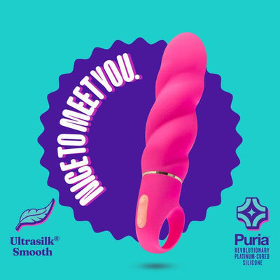 Aria Amazing AF G-Spot Vibrator - Fuchsia - The Dildo Hub