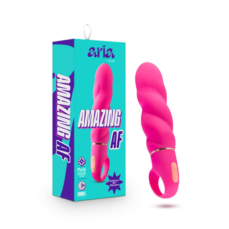 Aria Amazing AF G-Spot Vibrator - Fuchsia - The Dildo Hub