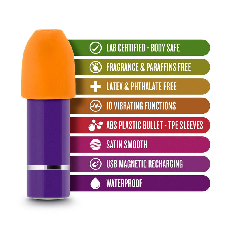 Aria - Vitality - Plum Bullet Vibrator | Blush - The Dildo Hub