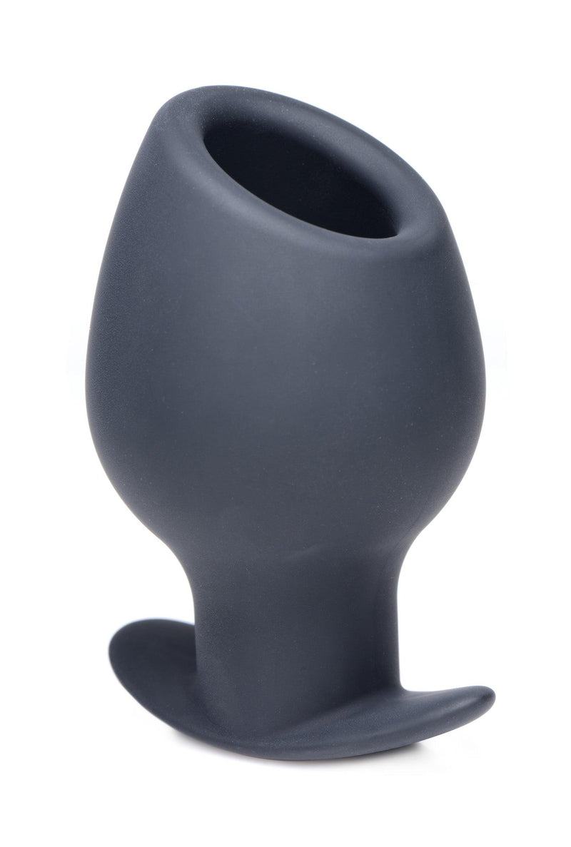 Ass Goblet Silicone Hollow Anal Plug - Large - The Dildo Hub