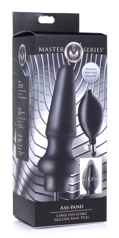 Ass-Pand Large Inflatable Silicone Anal Plug - The Dildo Hub