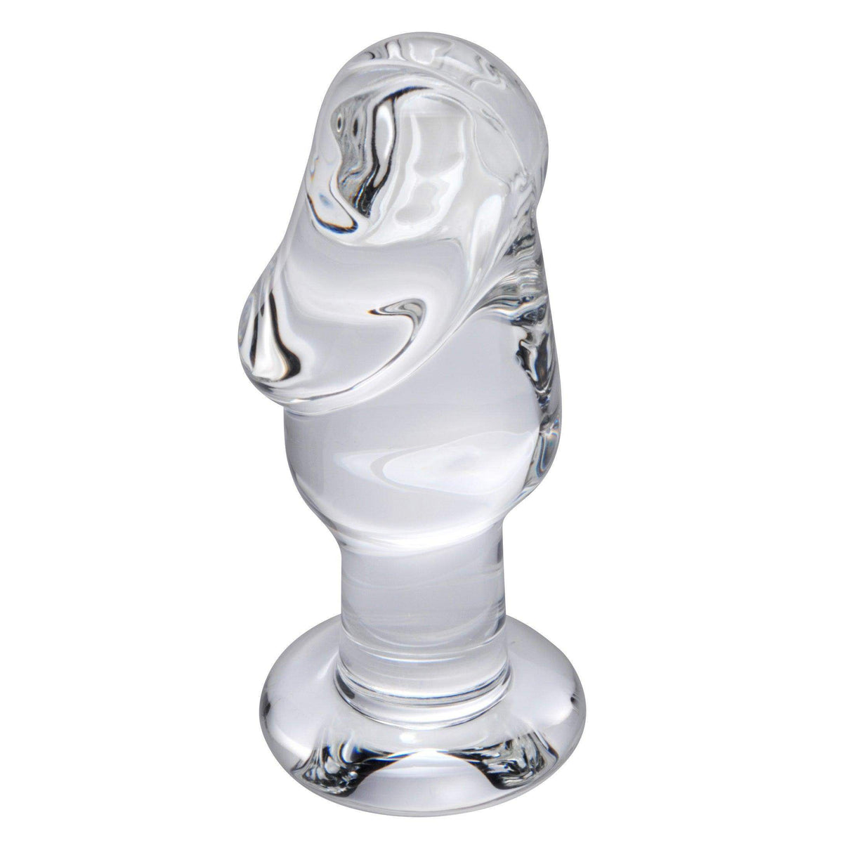 Asvini Glass Penis Anal Plug - The Dildo Hub