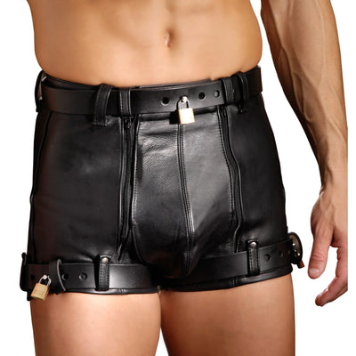 Strict Leather Chastity Shorts- 38 inch waist Chastity from Strict Leather
