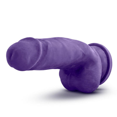 Au Naturel Bold Beefy Purple Realistic Dildo - 7 Inches | Blush - The Dildo Hub