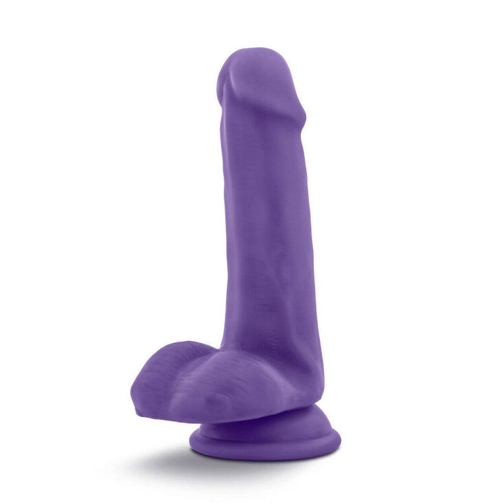 Au Naturel Bold Delight Purple Realistic Dildo - 6 Inches | Blush - The Dildo Hub