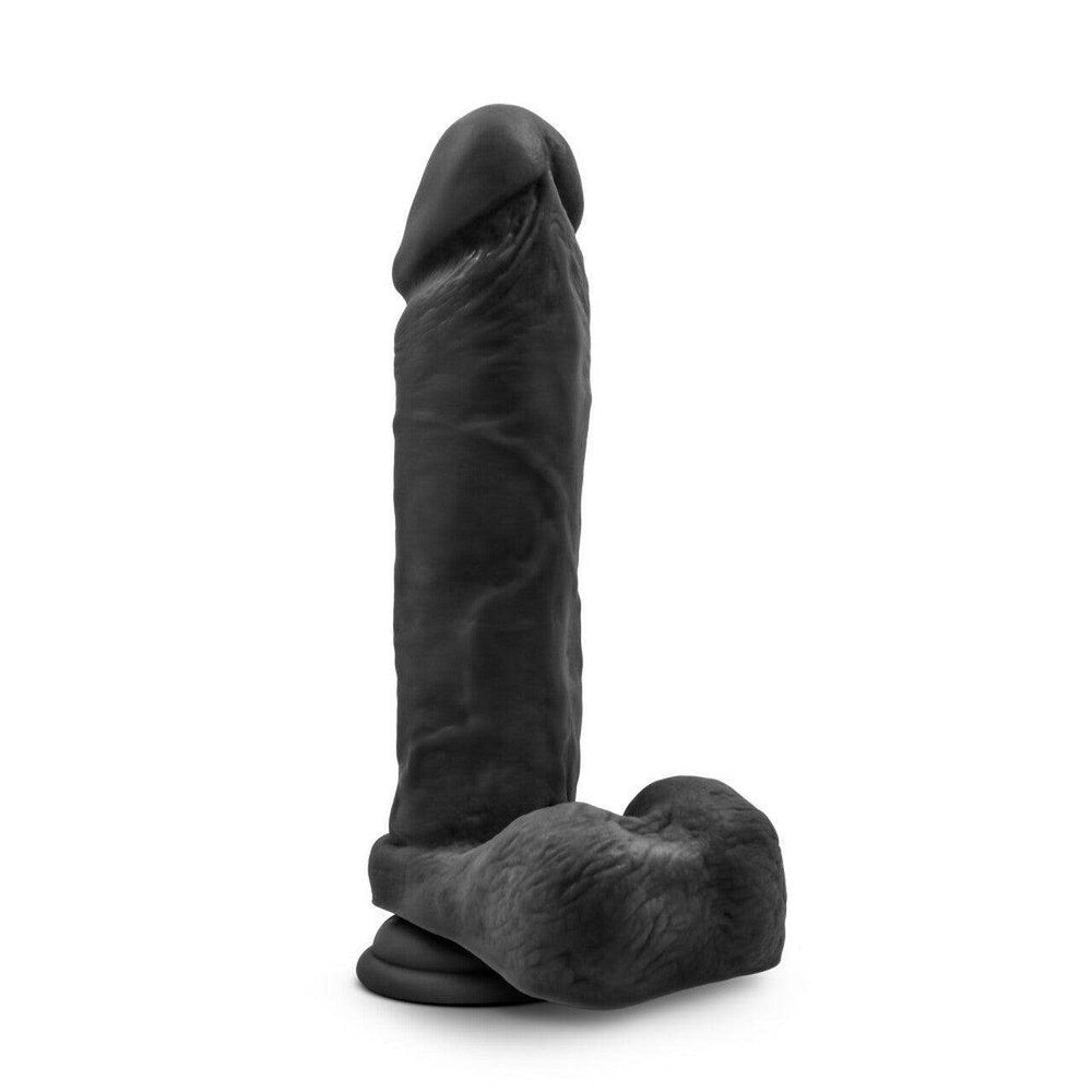 Au Naturel Bold Massive Black Realistic Dildo - 9 Inches | Blush - The Dildo Hub