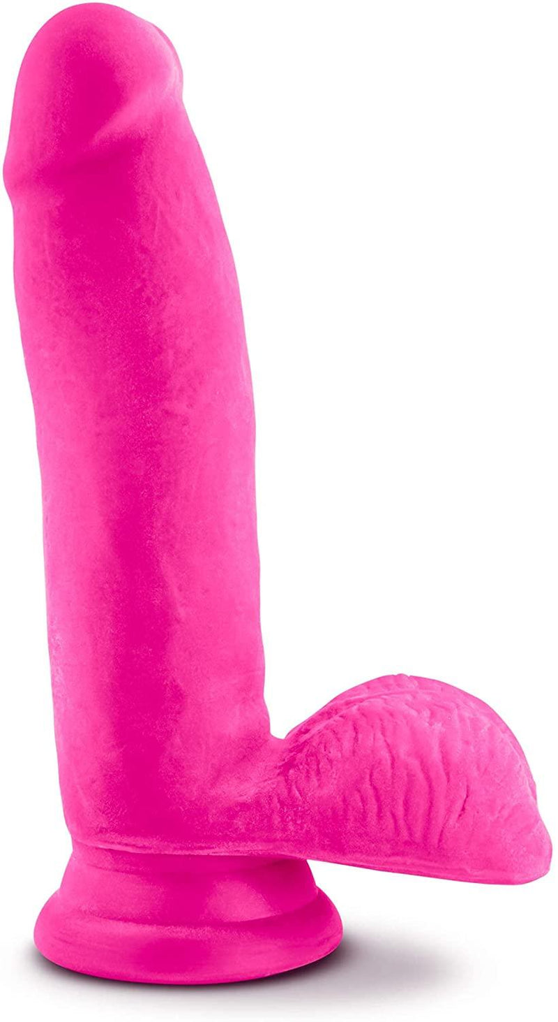 Au Naturel Bold Pleaser Pink Realistic Dildo - 7 Inches | Blush - The Dildo Hub