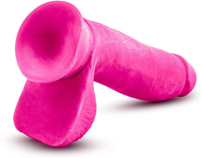 Au Naturel Bold Pleaser Pink Realistic Dildo - 7 Inches | Blush - The Dildo Hub