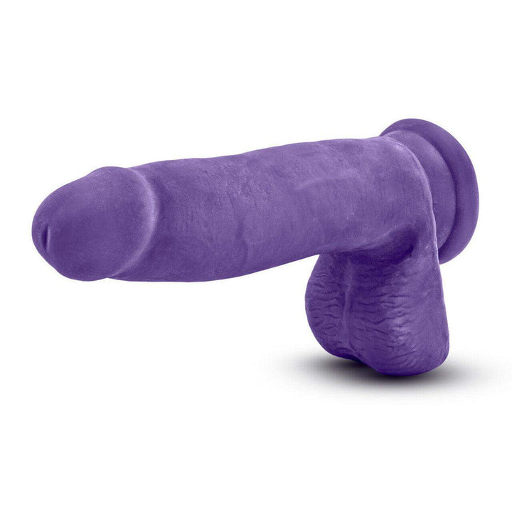 Au Naturel Bold Pleaser Purple Realistic Dildo - 7 Inches | Blush - The Dildo Hub