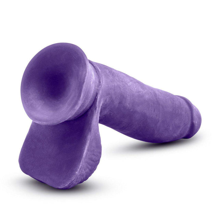 Au Naturel Bold Pleaser Purple Realistic Dildo - 7 Inches | Blush - The Dildo Hub