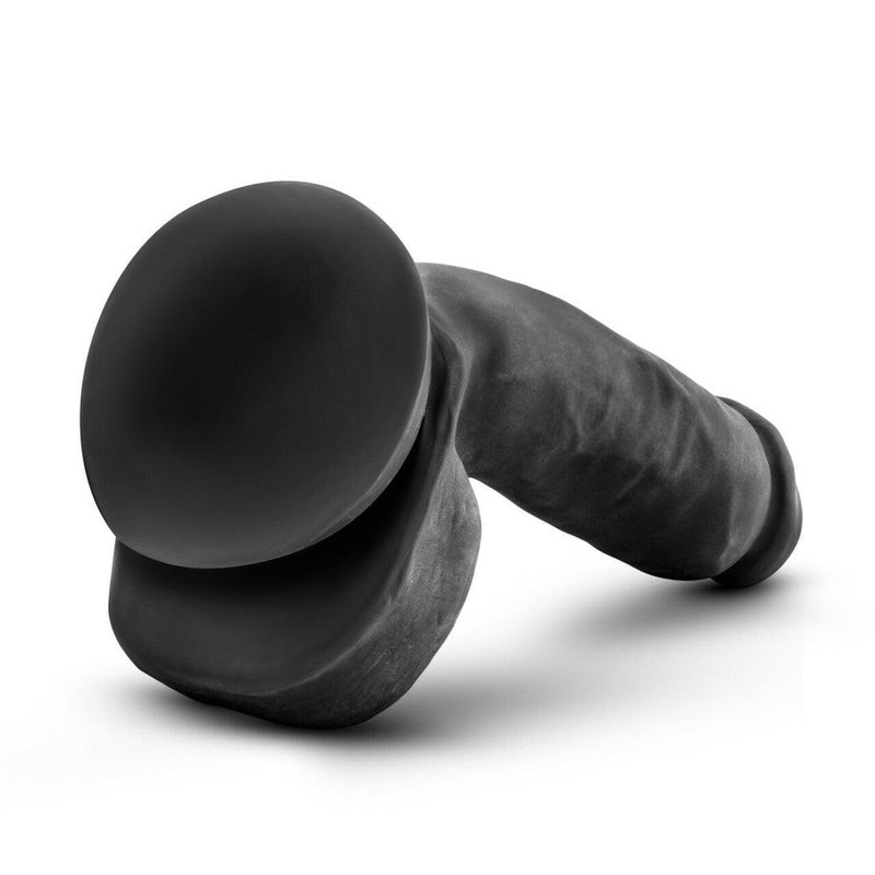 Au Naturel Bold Pound Black Realistic Dildo - 8.50 Inches | Blush - The Dildo Hub