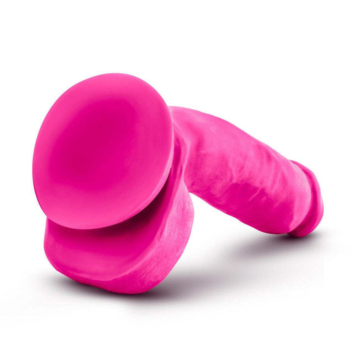 Au Naturel Bold Pound Pink Realistic Dildo - 8.50 Inches | Blush - The Dildo Hub