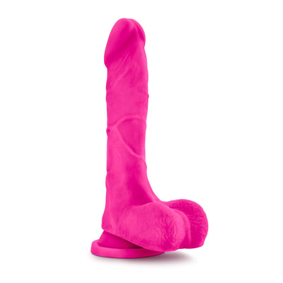 Au Naturel Bold Thrill Pink Realistic Dildo - 8.50 Inches | Blush - The Dildo Hub