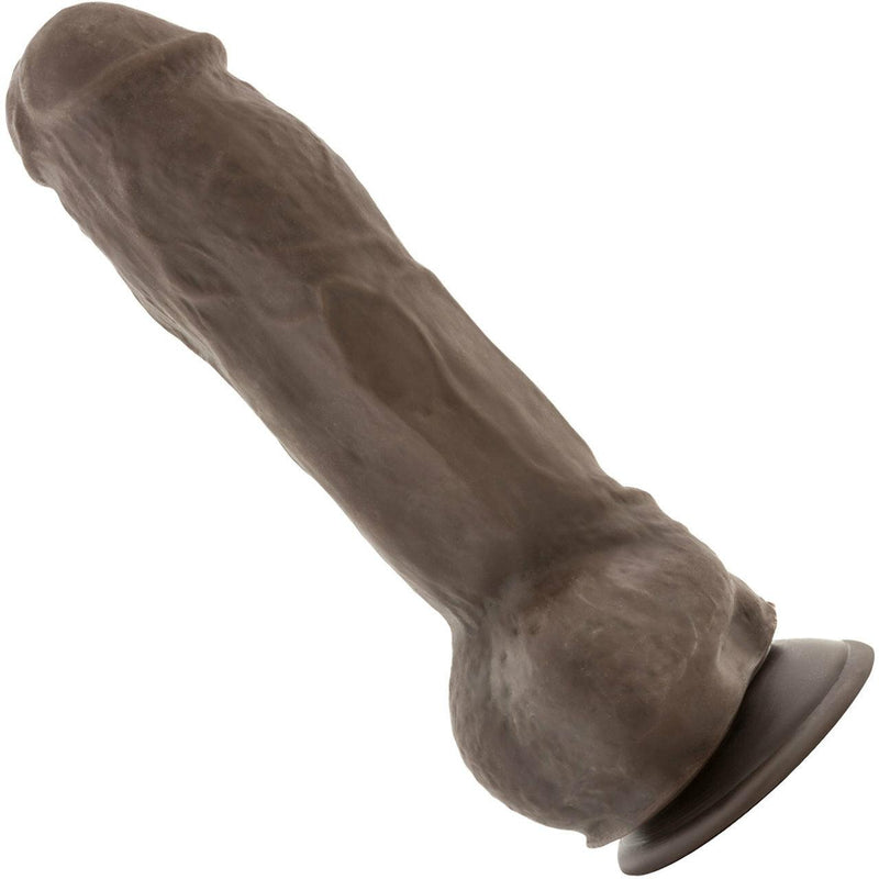 Au Naturel Chocolate Big Boy Dual Density Realistic Dildo - 10 Inches | Blush - The Dildo Hub