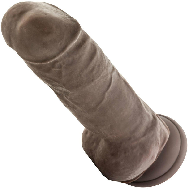 Au Naturel Chocolate Big Boy Dual Density Realistic Dildo - 10 Inches | Blush - The Dildo Hub