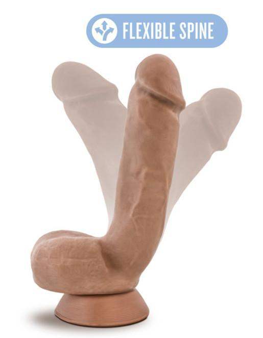 Au Naturel Macho Latin Realistic Dildo - 8.50 Inches | Blush - The Dildo Hub
