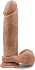 Au Naturel Mocha Realistic Dildo With Suction Cup - 9.50 Inches | Blush