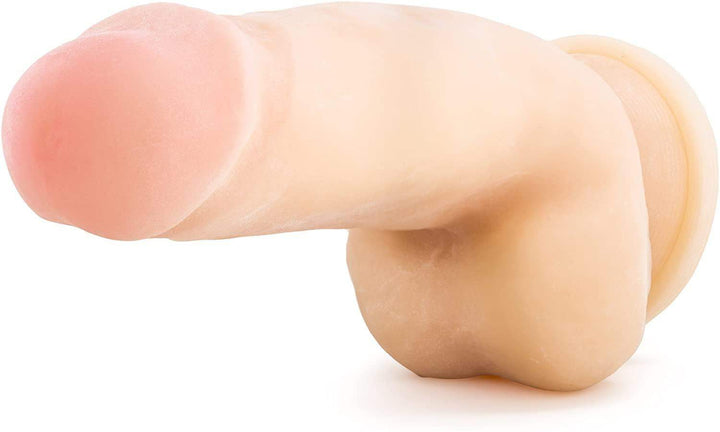 Au Naturel Sensa Feel® Beige Fat Boy Realistic Dildo - 7 Inches | Blush - The Dildo Hub