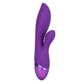 Aura Dual Lover Purple Rabbit Vibrators - 8 Inches | CalExotics