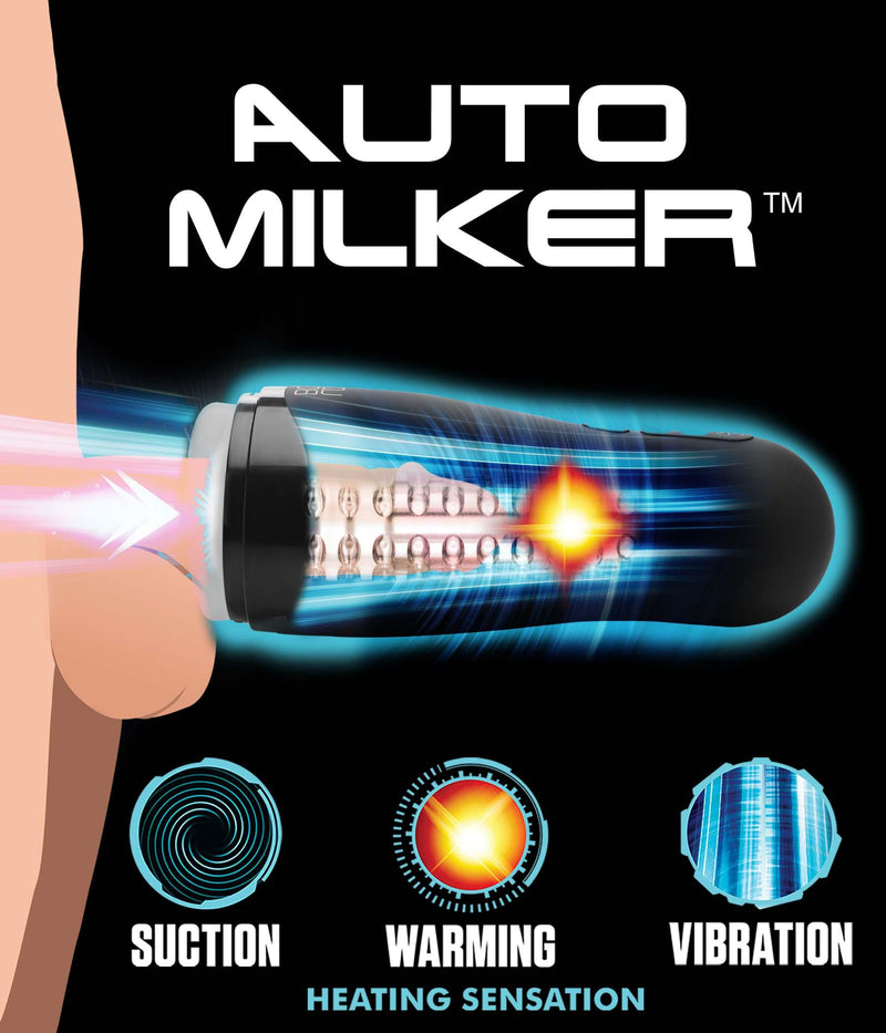 Auto Milker 15X Sucking Masturbator - Vibrating Masturbator - The Dildo Hub