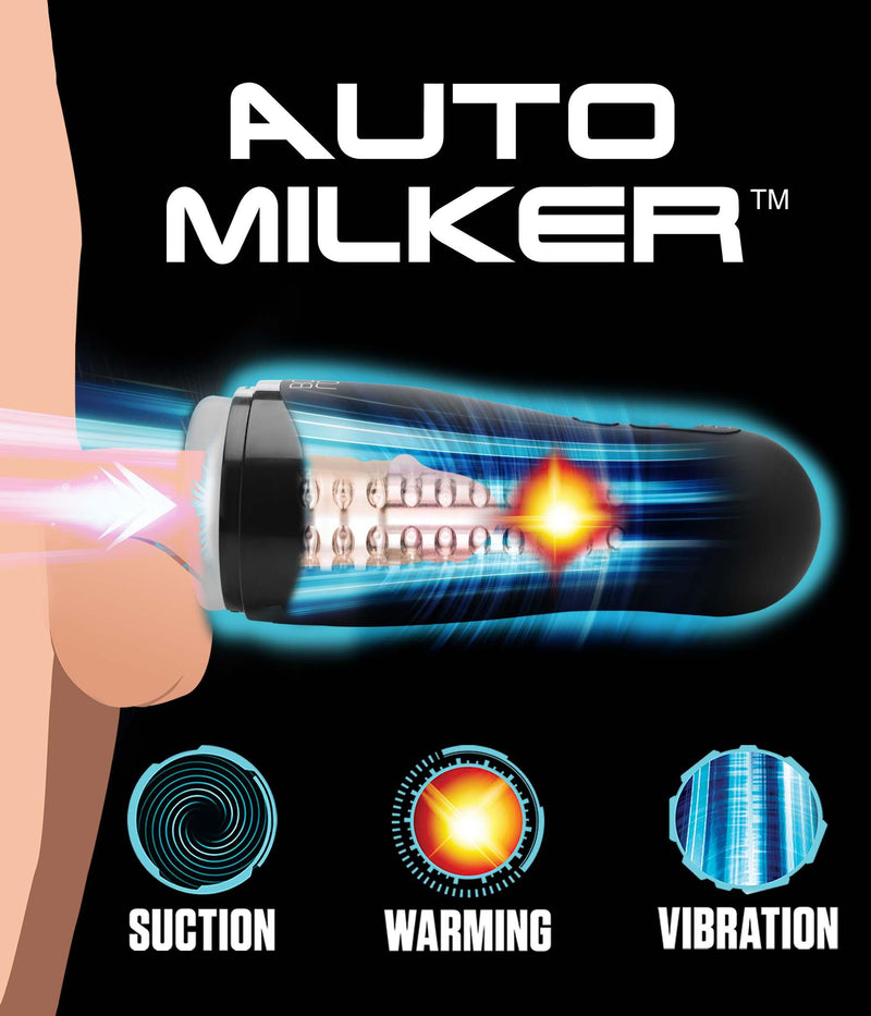 Auto Milker 15X Sucking Masturbator - Vibrating Masturbator - The Dildo Hub