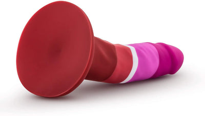 Avant Pride P3 Beauty Silicone Dildo With Suction Cup Base - 5.50 Inches | Blush - The Dildo Hub