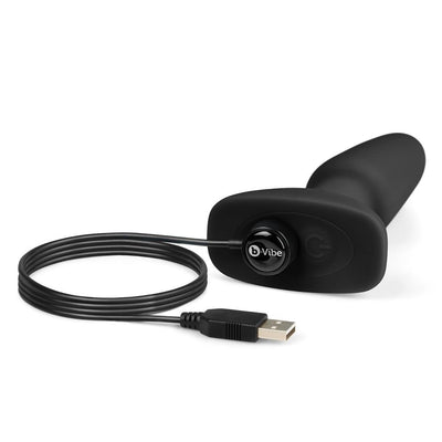 B-Vibe Rimming Plug 2-Black - The Dildo Hub