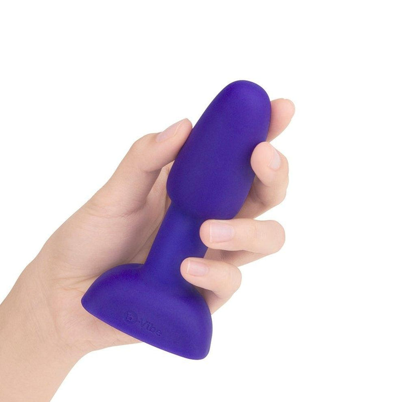 B-Vibe Rimming Plug Petite-Purple - The Dildo Hub