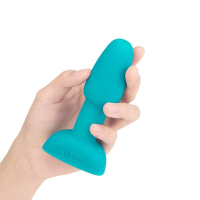 B-Vibe Rimming Plug Petite-Teal - The Dildo Hub