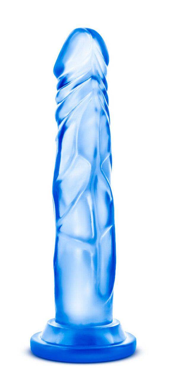 B Yours Sweet N Hard 5 Blue Realistic Dildo - 7.50 Inches | Blush - The Dildo Hub