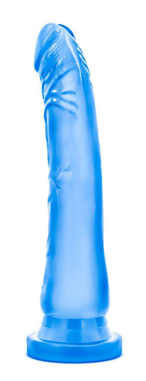 B Yours Sweet N Hard 6 Blue Realistic Dildo - 8.50 Inches | Blush - The Dildo Hub