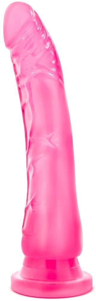 B Yours Sweet N Hard 6 Pink Realistic Dildo - 8.50 Inches | Blush - The Dildo Hub