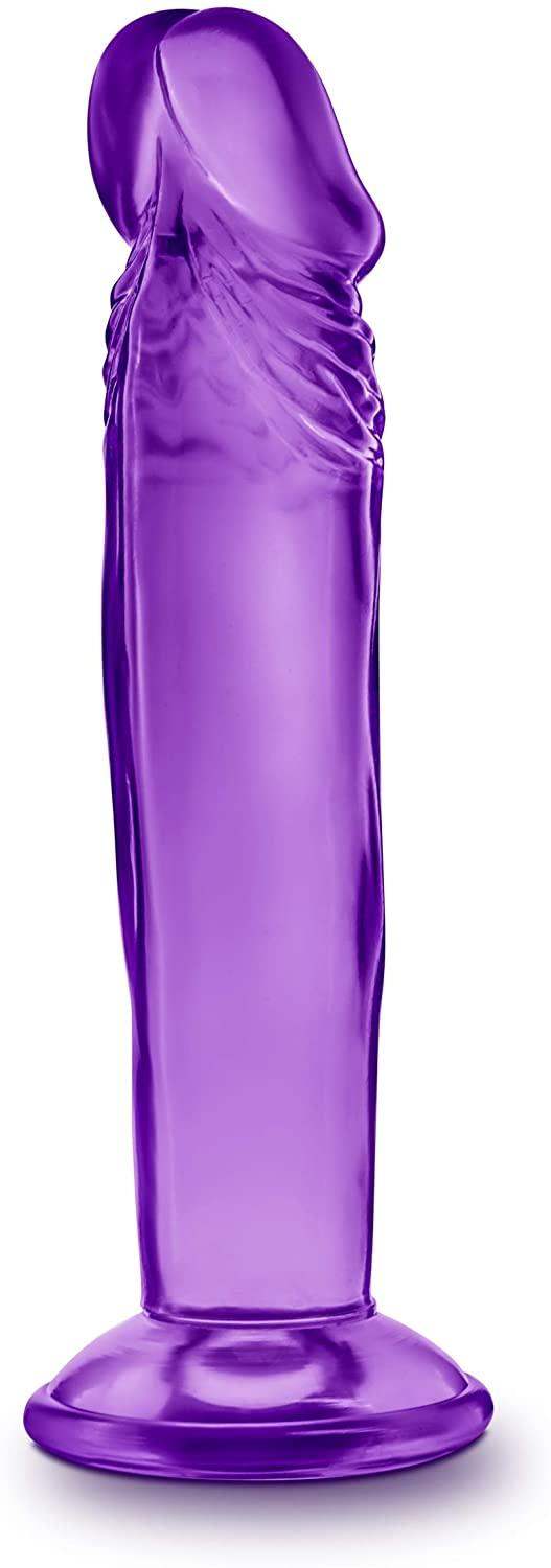 B Yours Sweet N Small Purple Realistic Dildo - 6 Inches | Blush - The Dildo Hub