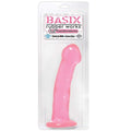 Basix Pink Realistic Dildo With Suction Cup - 6.50 Inches | Pipedream