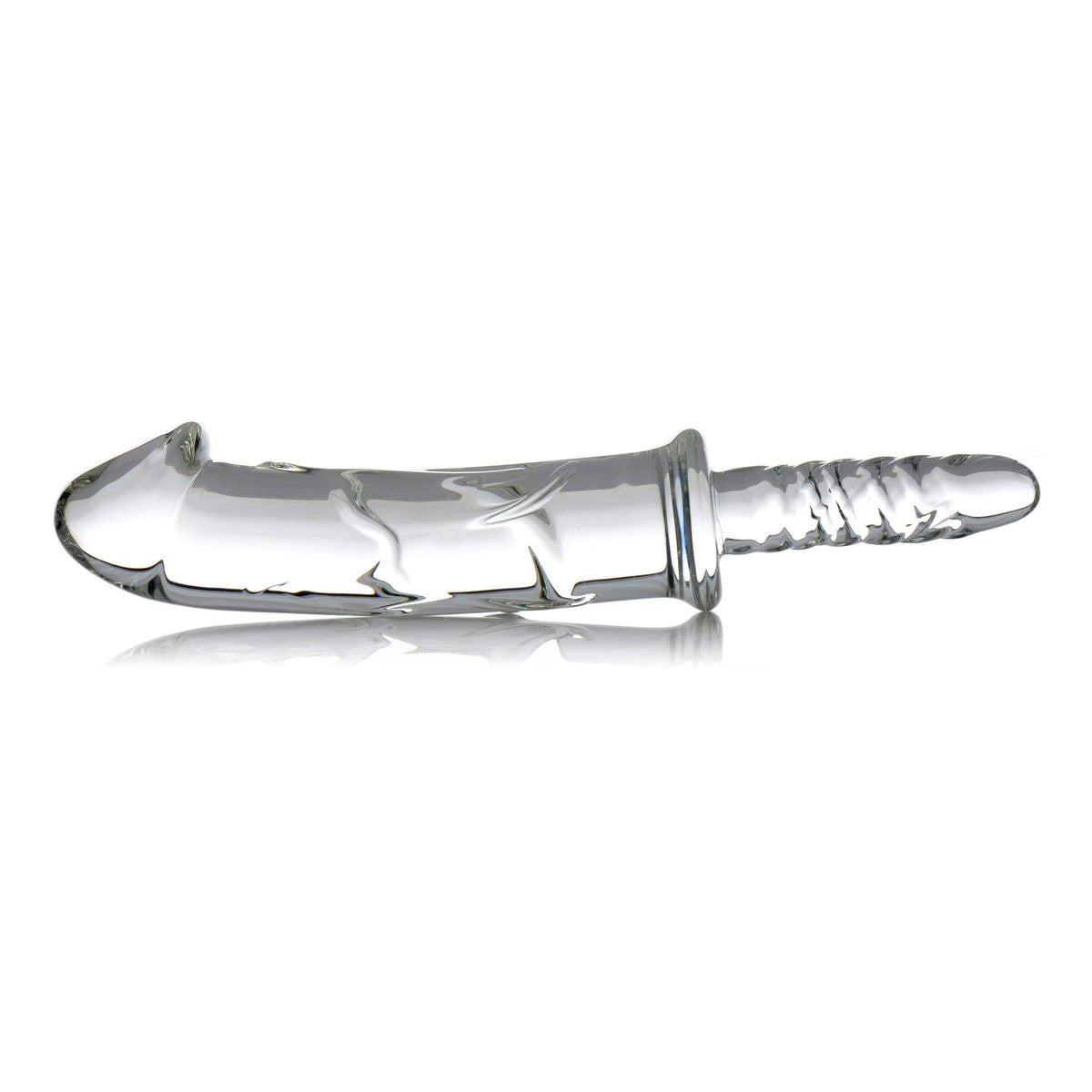 Battle Rammer Phallic Glass Thruster - The Dildo Hub