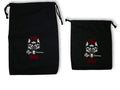 Black 100% Cotton Sex Toy Drawstring Bag | Bad Wolf®