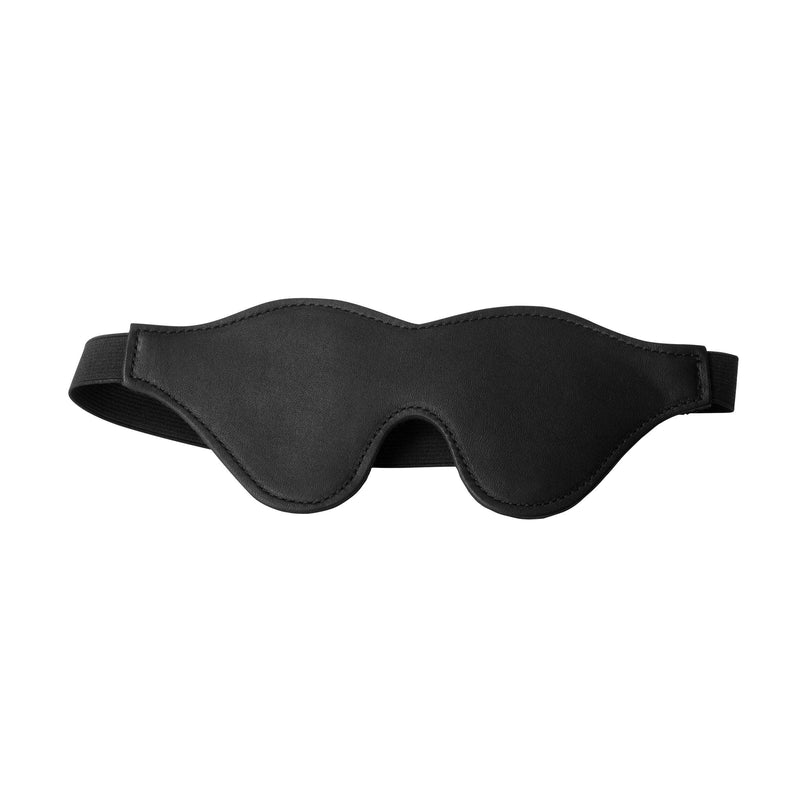 Black Fleece Lined Blindfold - The Dildo Hub