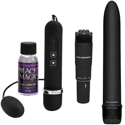 Black Magic Pleasure Kit | Doc Johnson - The Dildo Hub