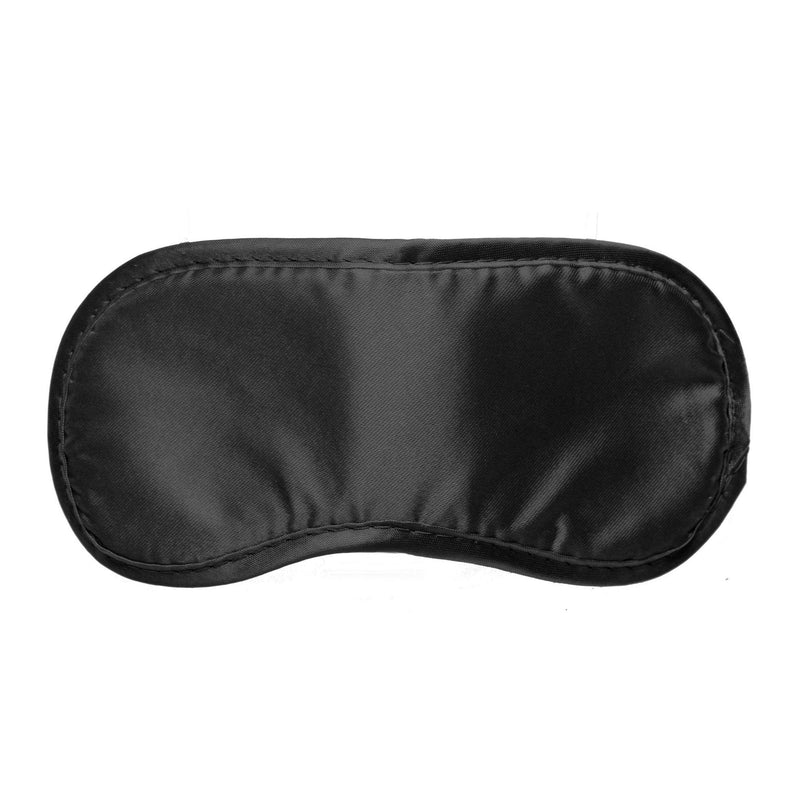 Black Satin Blindfold Mask - The Dildo Hub